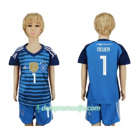 Njemačka Dres Neuer 1 Golmanski Dječji Domaći Svjetsko prvenstvo 2018